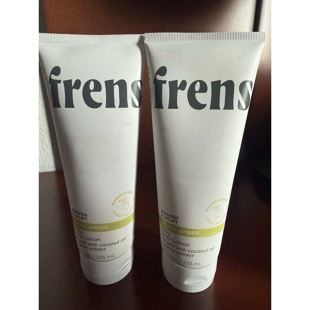 Being Frenshe Awaken & Uplift Milky Agave Body Lotion CITRUS AMBER 8 oz Lot Of 2